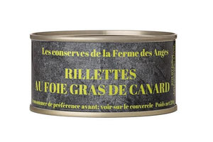 Rillettes de canard à l'ancienne au foie gras