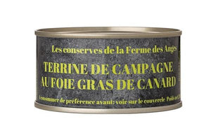 Terrine de campagne au foie gras de canard